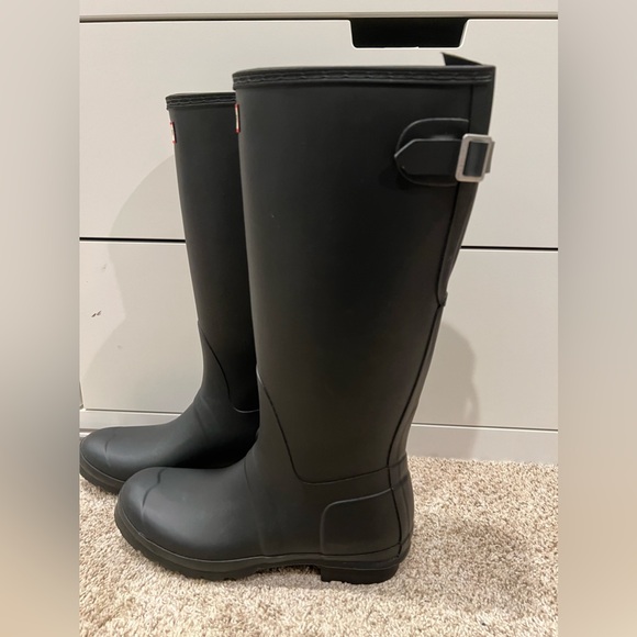 NEW Black Hunter boots - Free shipping - Picture 2 of 6